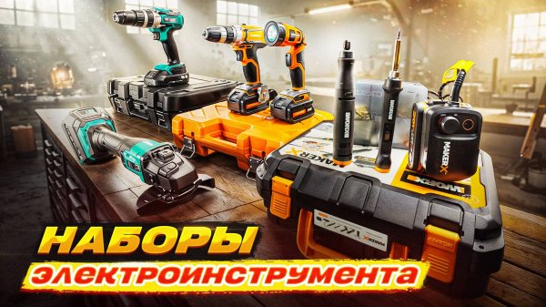 Наборы Электроинструмента: Универсальность и Эффективность для Любых Задач