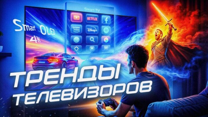 Тренды телевизоров: QLED, OLED, Smart TV
